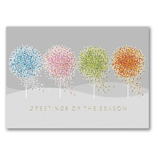 Seasonal Change Holiday Cards